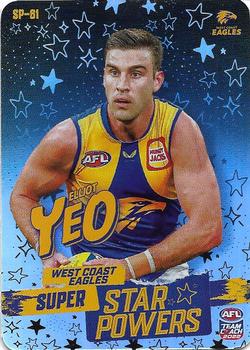 2022 AFL TeamCoach - Star Powers Silver #SP-81 Elliot Yeo Front